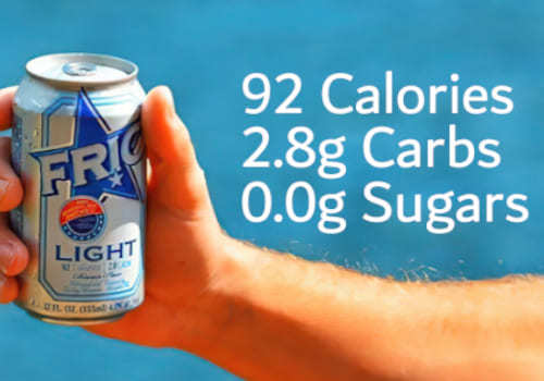 FRIO light beer with zero sugars